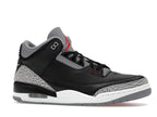 Air Jordan 3 Retro Black Cement (2024), vista a 360 gradi 3 di 36