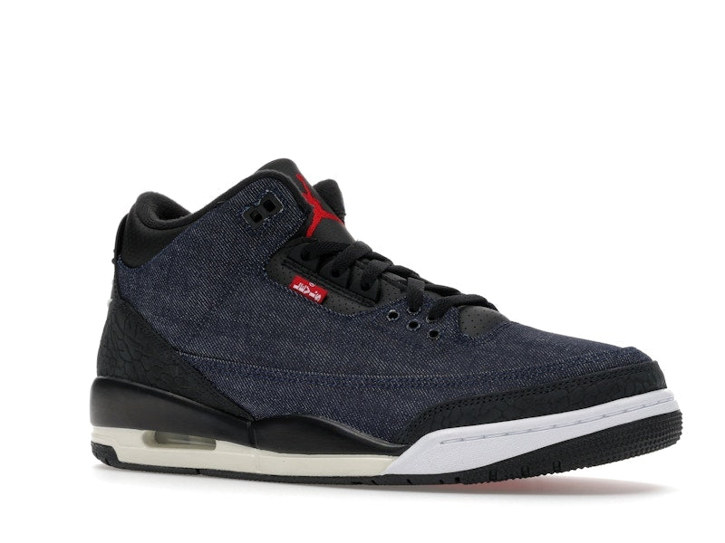 Air Jordan 3 Retro Levi's Indigo, vista a 360 gradi 4 di 36