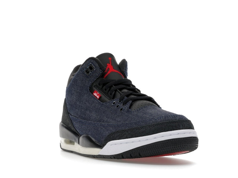 Air Jordan 3 Retro Levi's Indigo, vista a 360 gradi 7 di 36