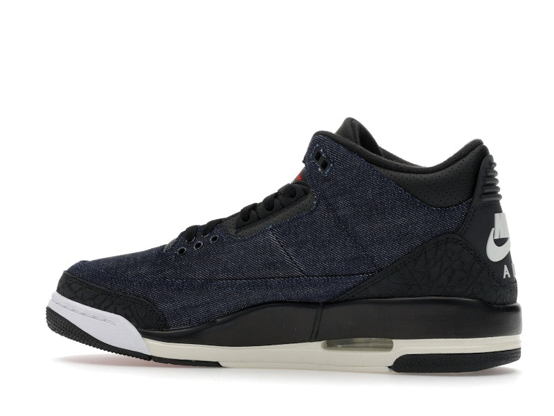 Air Jordan 3 Retro Levi's Indigo, vista a 360 gradi 21 di 36