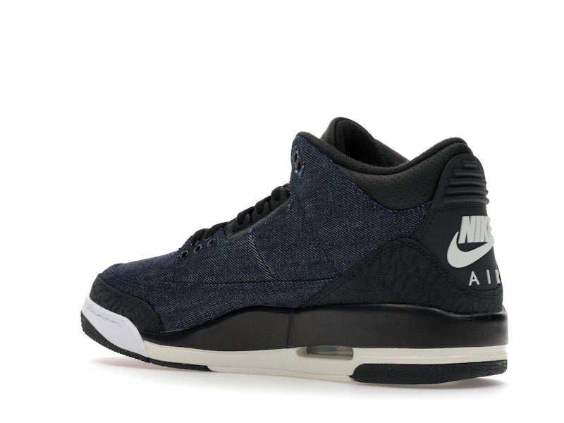 Air Jordan 3 Retro Levi's Indigo, vista a 360 gradi 23 di 36