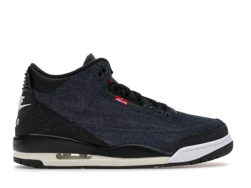 Air Jordan 3 Retro Levi's Indigo, vista a 360 gradi 36 di 36