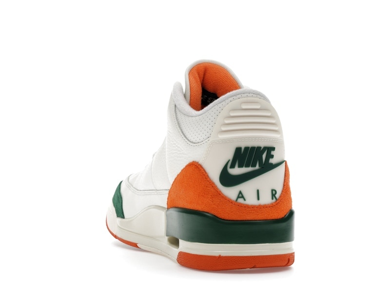 Air Jordan 3 Retro SP Solefly Miami, vista a 360 gradi 26 di 36