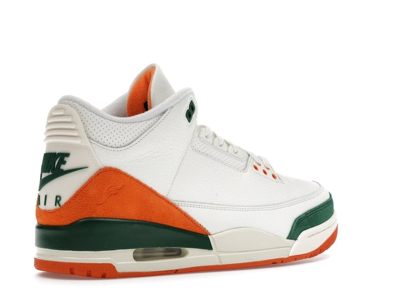 Air Jordan 3 Retro SP Solefly Miami, vista a 360 gradi 33 di 36