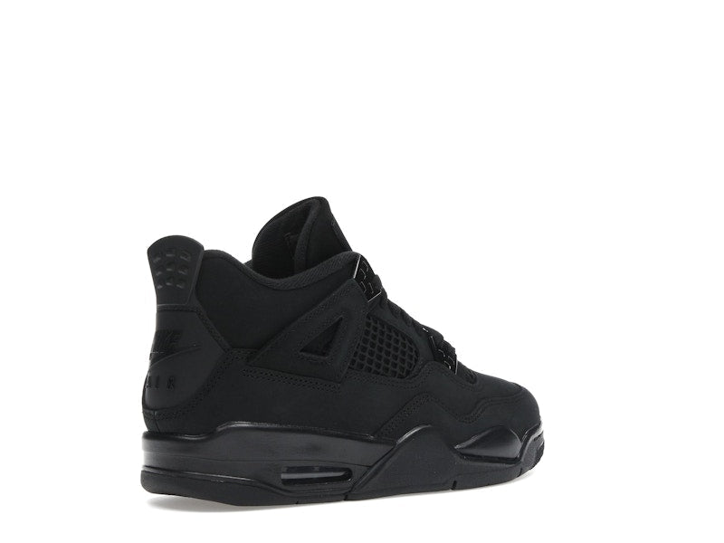 Air Jordan 4 Retro Black Cat (2025) (GS), vista a 360 gradi 33 di 36