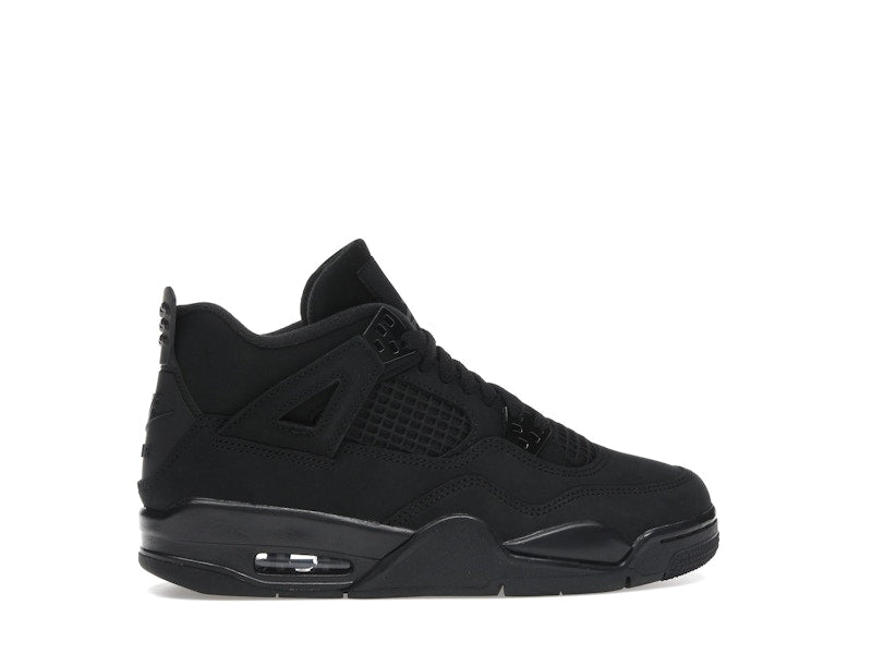 Air Jordan 4 Retro Black Cat (2025) (GS), vista a 360 gradi 36 di 36