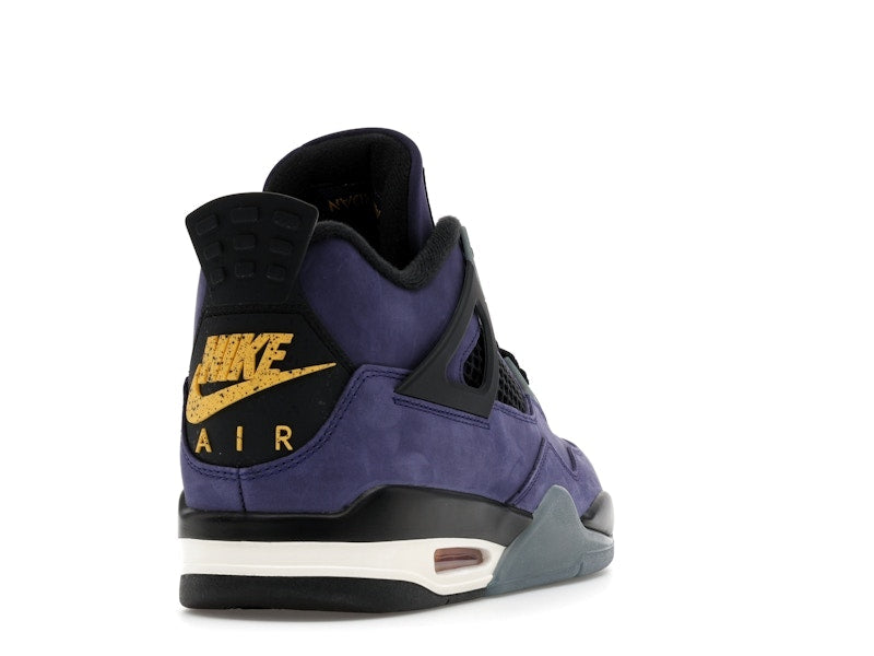 Air Jordan 4 Retro Lakers, vista a 360 gradi 30 di 36