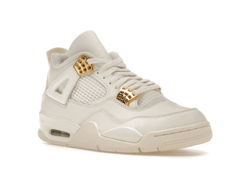 Air Jordan 4 Retro Metallic Gold, vista a 360 gradi 5 di 36
