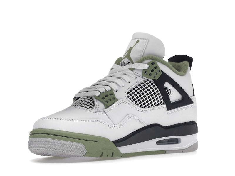 Air Jordan 4 Retro Oil Green (W), vista a 360 gradi 15 di 36