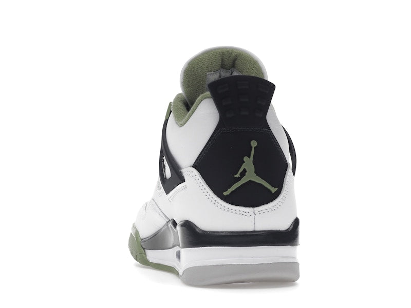 Air Jordan 4 Retro Oil Green (W), vista a 360 gradi 27 di 36