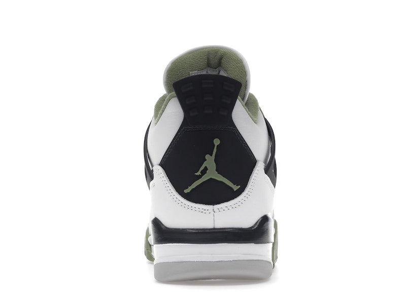 Air Jordan 4 Retro Oil Green (W), vista a 360 gradi 28 di 36