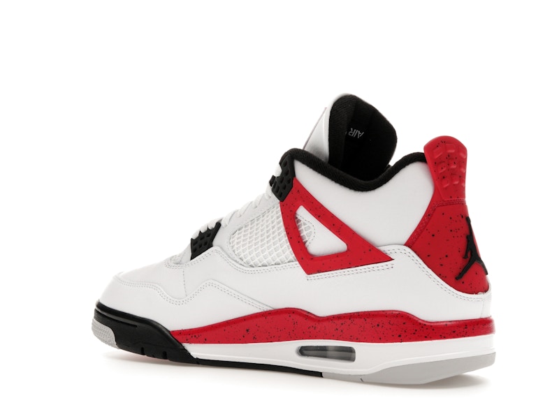 Air Jordan 4 Retro Red Cement, vista a 360 gradi 23 di 36