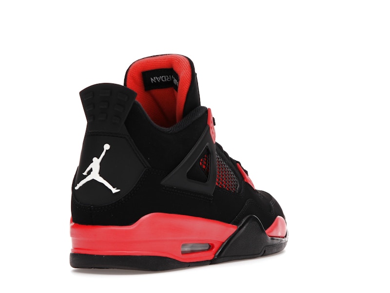 Air Jordan 4 Retro Red Thunder, vista a 360 gradi 31 di 36