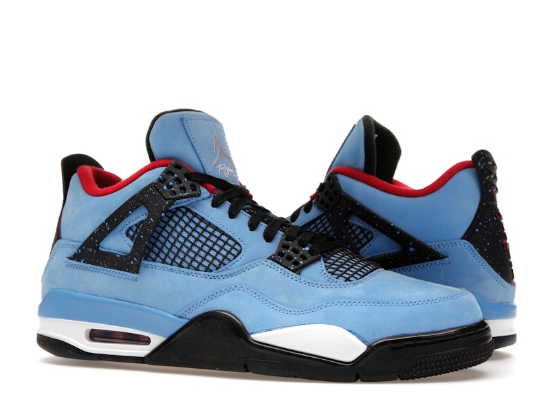 Air Jordan 4 Retro Travis Scott Cactus Jack, vista a 360 gradi 3 di 36