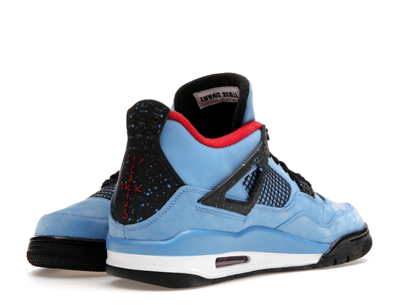 Air Jordan 4 Retro Travis Scott Cactus Jack, vista a 360 gradi 14 di 36