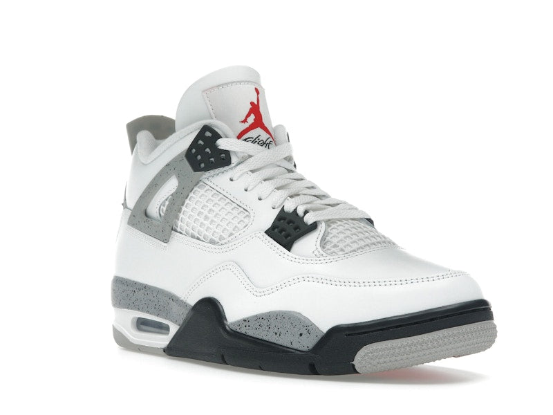 Air Jordan 4 Retro White Cement, vista a 360 gradi 6 di 36