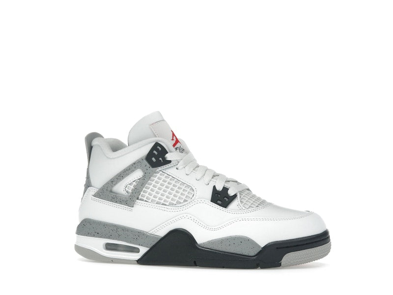 Air Jordan 4 Retro White Cement (2025) (GS), vista a 360 gradi 3 di 36