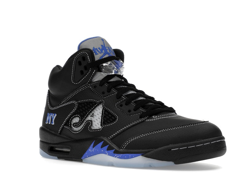 Air Jordan 5 Retro Awake Ny Black, vista a 360 gradi 5 di 36