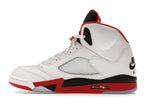 Air Jordan 5 Retro Fire Red Black Tongue (2025), vista a 360 gradi 20 di 36