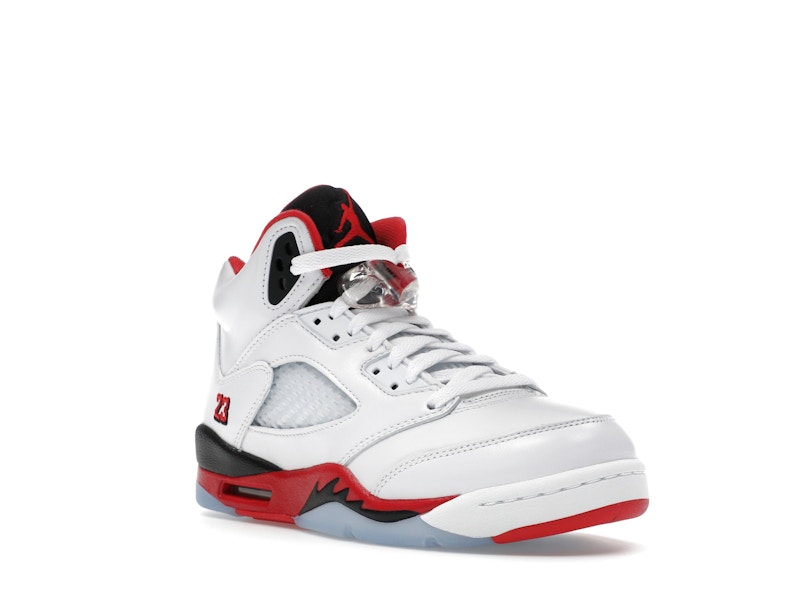 Air Jordan 5 Retro Fire Red Black Tongue (2025) (GS)