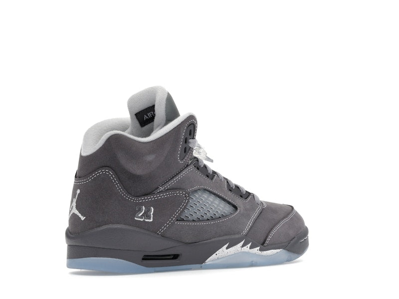 Air Jordan 5 Retro Wolf Grey (2026) (GS), vista a 360 gradi 33 di 36