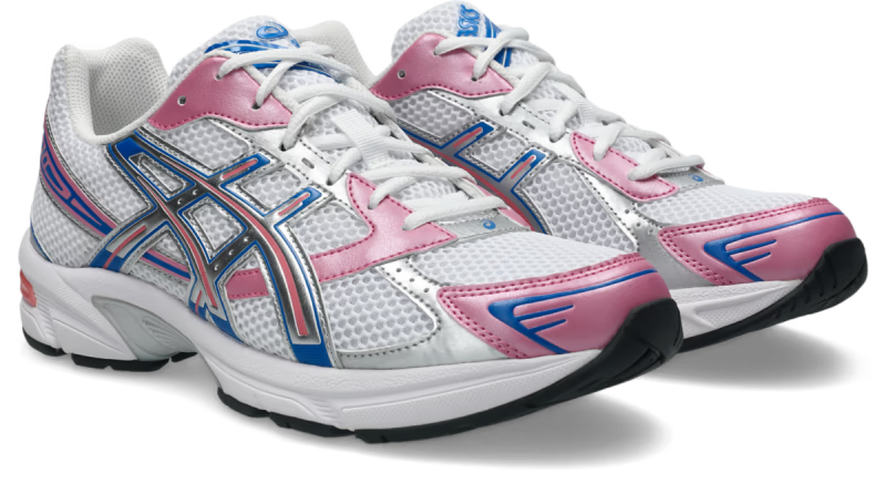 ASICS Gel-1130 Sweet Pink White Blue (Women's) - vue trois quarts avant