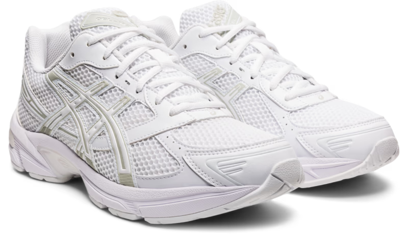 ASICS Gel-1130 White Polar Shade - vue trois quarts avant
