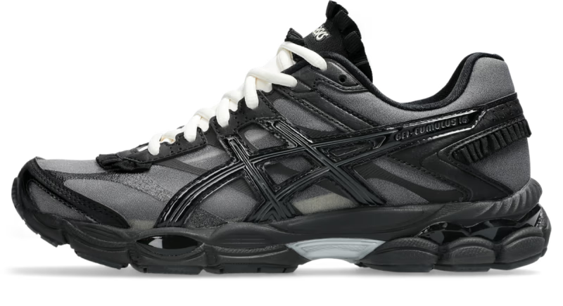 ASICS Gel-Cumulus 16 Griff Black White - vue profil