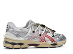 Asics Gel-Cumulus 16 Toga White Red Pure Silver, vista a 360 gradi 35 di 36