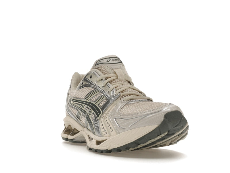 Asics Gel-Kayano 14 Birch Dark Pewter, vista a 360 gradi 7 di 36