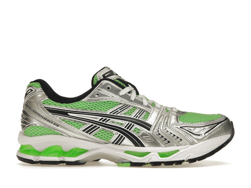 Asics Gel-Kayano 14 Bright Lime Midnight, vista a 360 gradi 1 di 36
