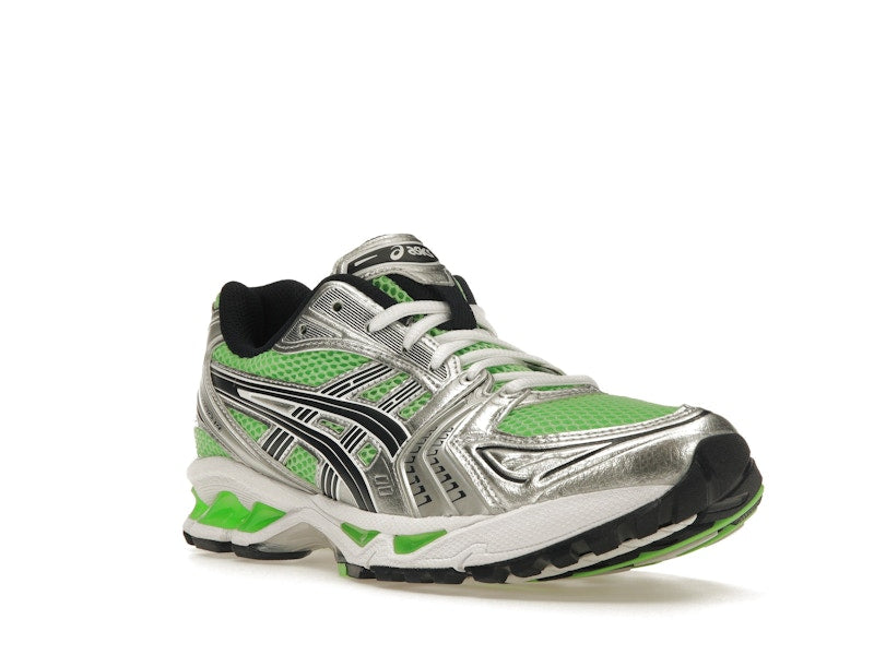 Asics Gel-Kayano 14 Bright Lime Midnight, vista a 360 gradi 6 di 36