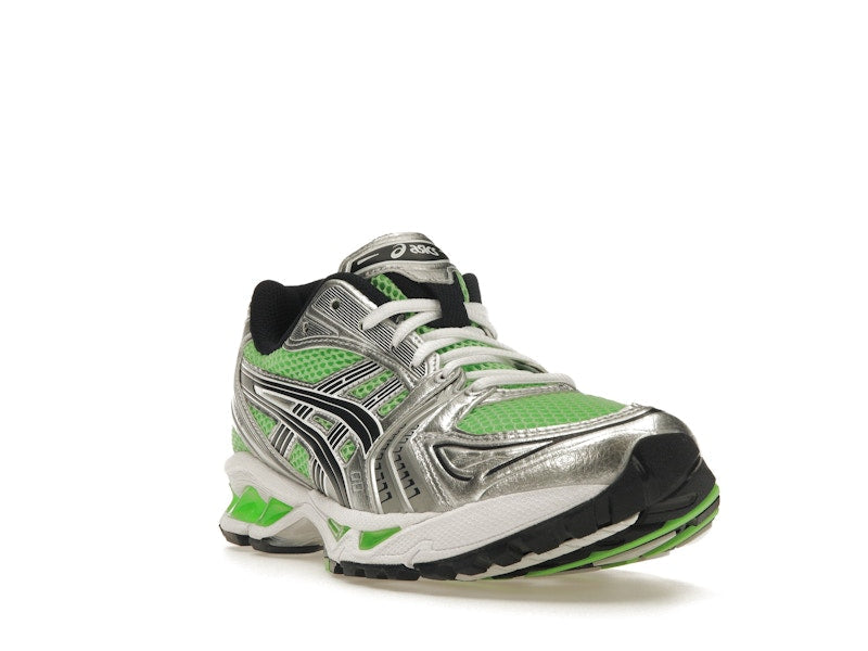 Asics Gel-Kayano 14 Bright Lime Midnight, vista a 360 gradi 7 di 36