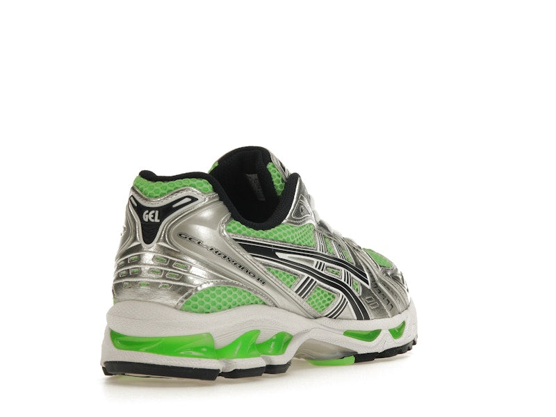 Asics Gel-Kayano 14 Bright Lime Midnight, vista a 360 gradi 31 di 36