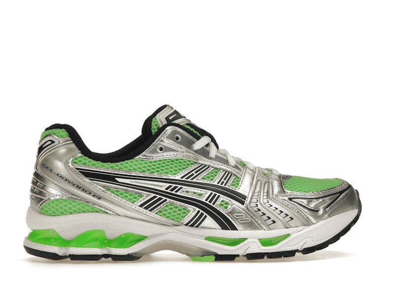 Asics Gel-Kayano 14 Bright Lime Midnight, vista a 360 gradi 36 di 36
