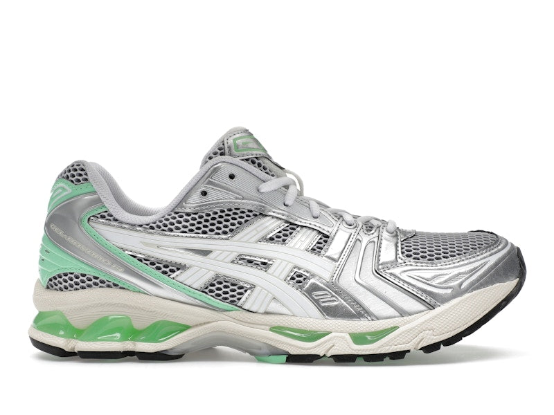 Asics Gel-Kayano 14 Silver Lime, vista a 360 gradi 1 di 36
