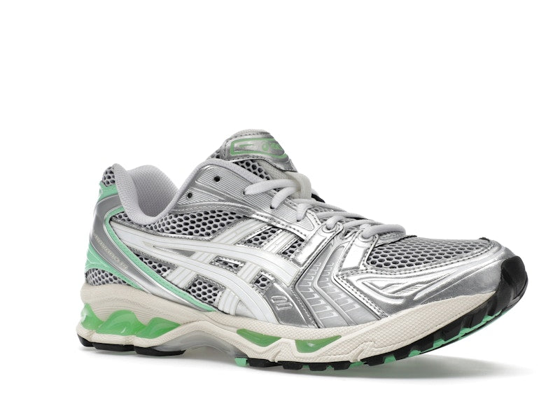 Asics Gel-Kayano 14 Silver Lime, vista a 360 gradi 4 di 36