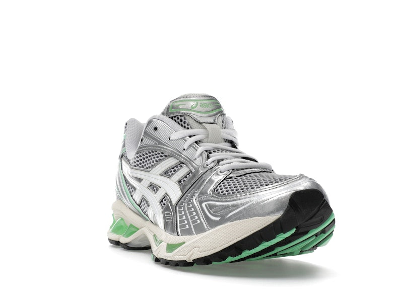 Asics Gel-Kayano 14 Silver Lime, vista a 360 gradi 7 di 36