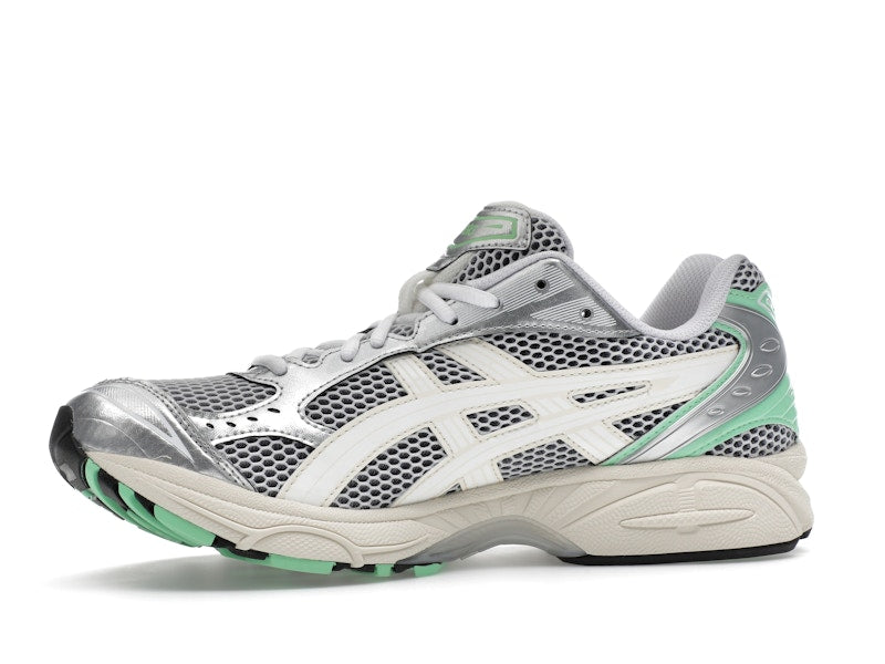 Asics Gel-Kayano 14 Silver Lime, vista a 360 gradi 17 di 36