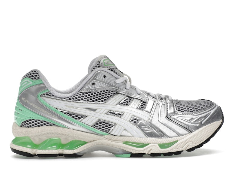 Asics Gel-Kayano 14 Silver Lime, vista a 360 gradi 36 di 36