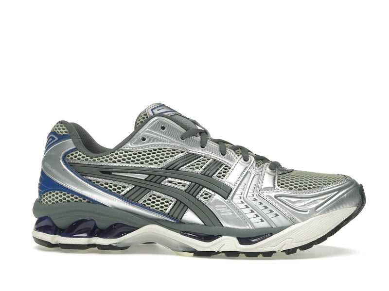 ASICS Gel-Kayano 14 Soft Yellow Asics Blue, vista a 360 gradi 2 di 36