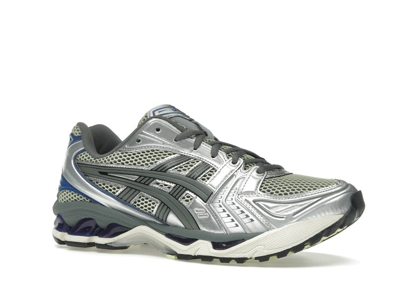 ASICS Gel-Kayano 14 Soft Yellow Asics Blue, vista a 360 gradi 4 di 36