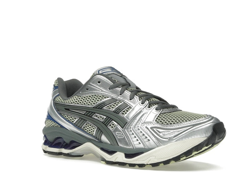 ASICS Gel-Kayano 14 Soft Yellow Asics Blue, vista a 360 gradi 5 di 36