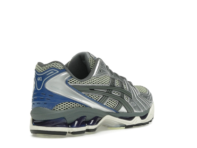 ASICS Gel-Kayano 14 Soft Yellow Asics Blue, vista a 360 gradi 32 di 36