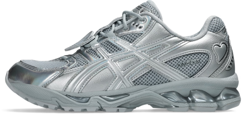 ASICS Gel-Nimbus 10.1 Kimhēkim Pure Silver - vue profil