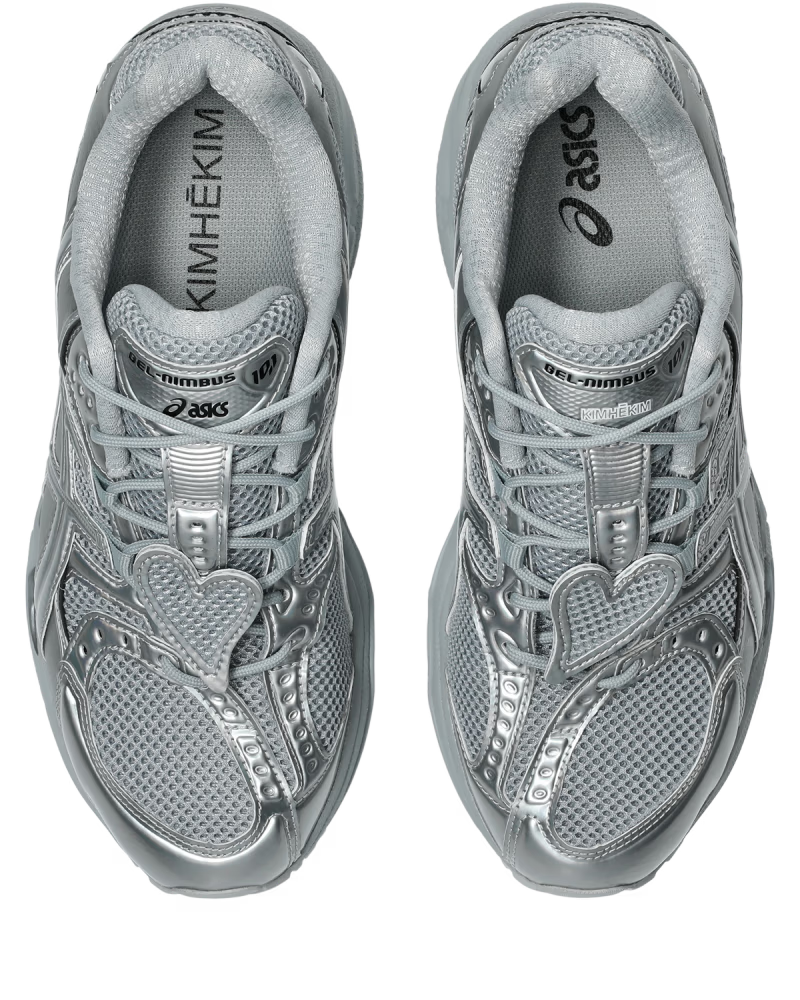 ASICS Gel-Nimbus 10.1 Kimhēkim Pure Silver - vue dessus