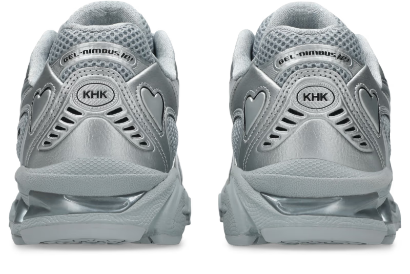 ASICS Gel-Nimbus 10.1 Kimhēkim Pure Silver - vue arriere