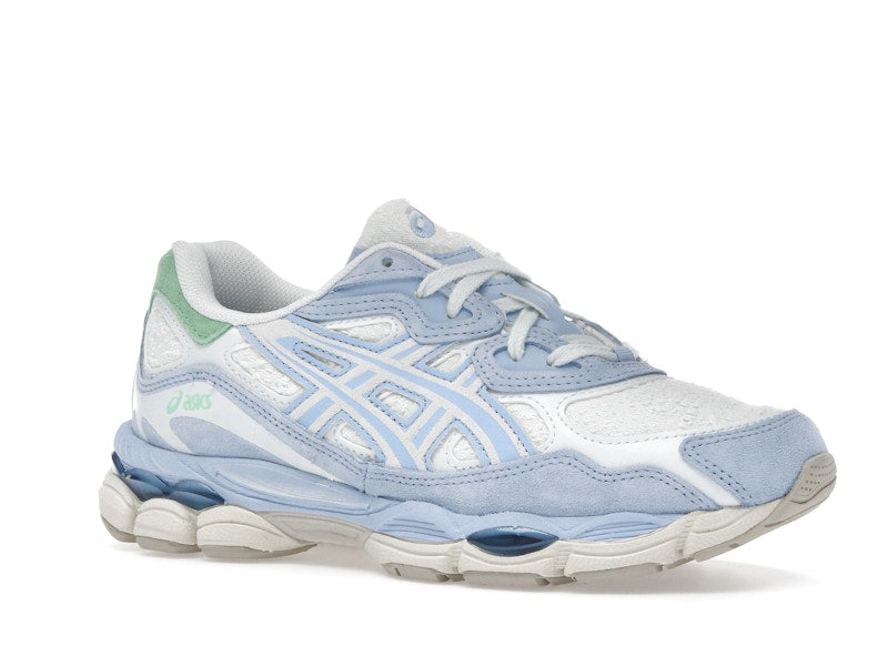 Asics Gel-NYC Airy Blue Stone Wash, vista a 360 gradi 4 di 36