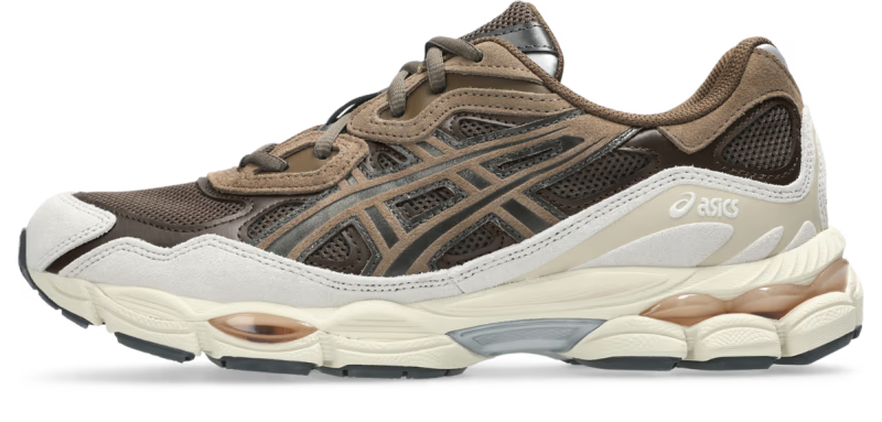 ASICS Gel-NYC Brown Storm Black Coffee - vue profil