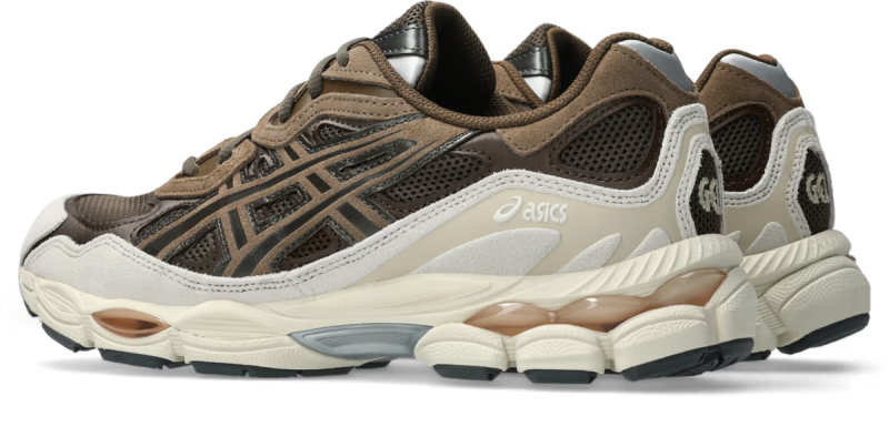 ASICS Gel-NYC Brown Storm Black Coffee - vue paire